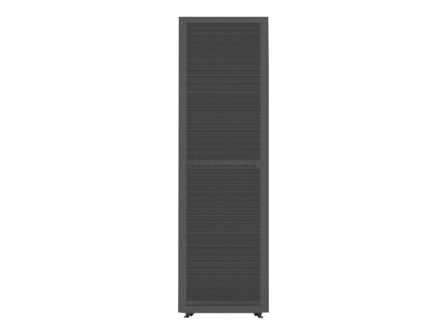 APC Easy Cooling Row CW ERC601DD1CPS Dual Feed rack cabinet with display Black 42U