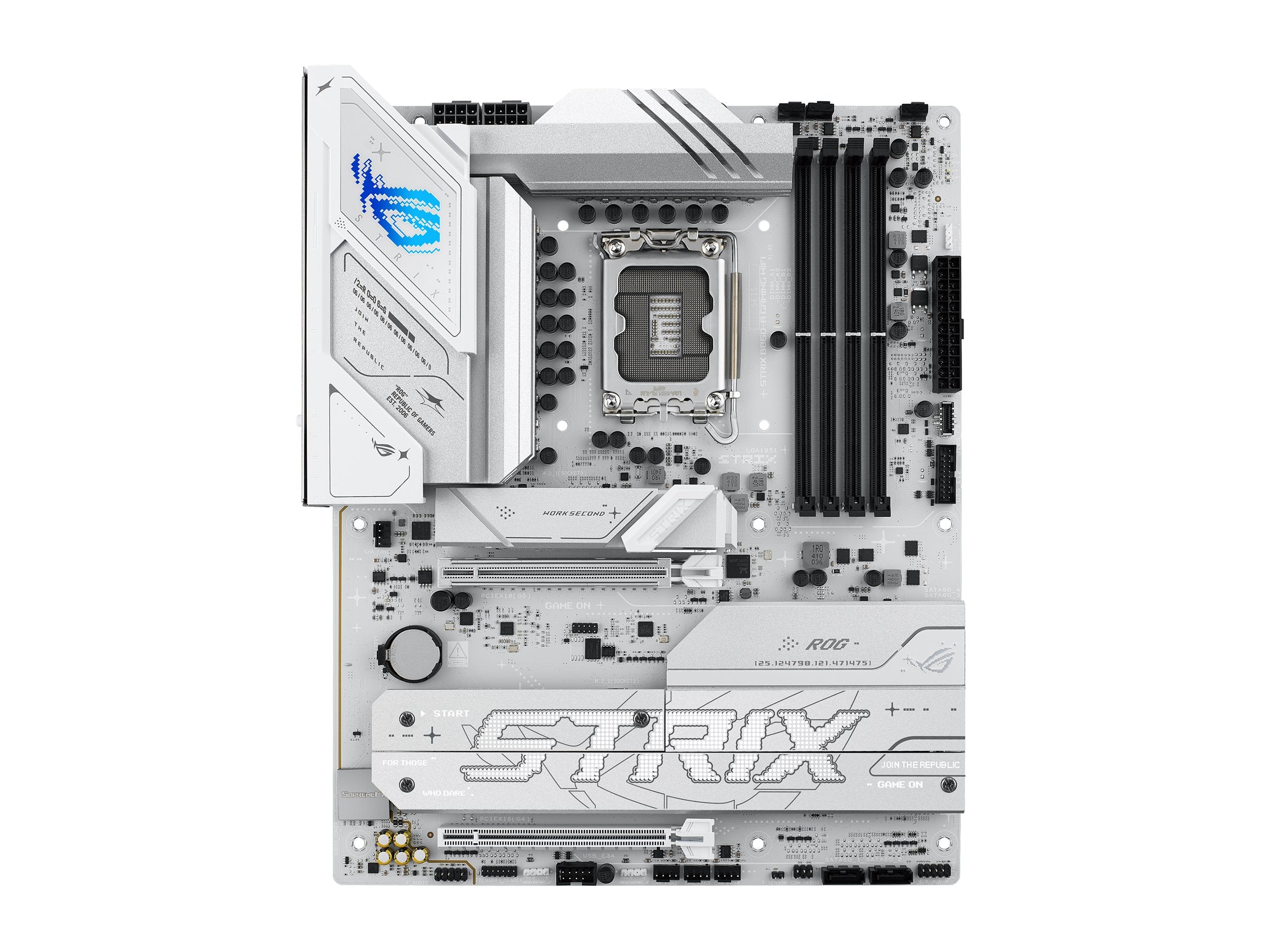 ASUS ROG STRIX B860-A GAMING WIFI LGA1851 DDR5 ATX MB 1xHDMI 1xDP 4xM.2 4xSATA
