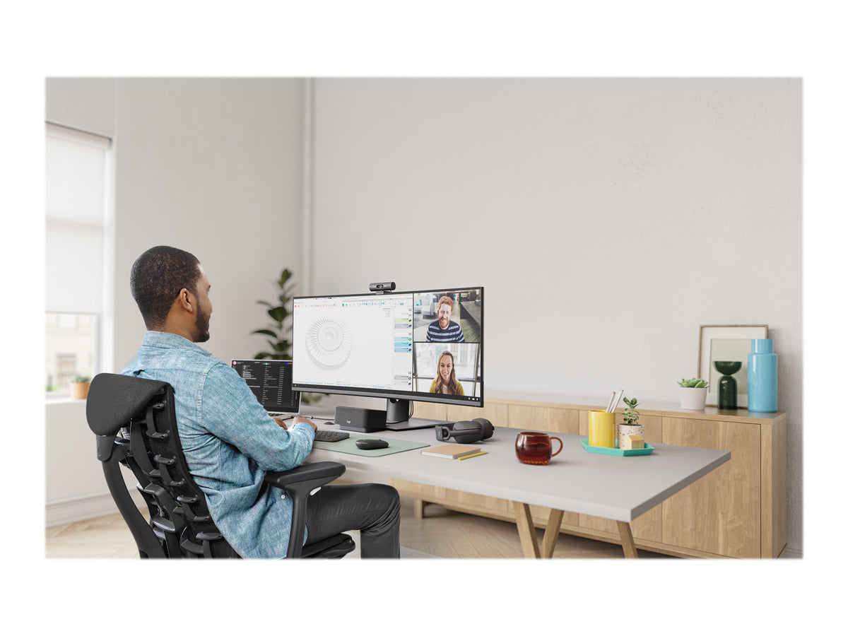 LOGITECH BRIO 505 Webcam colour 4 MP 1920 x 1080 720p 1080p audio USB-C