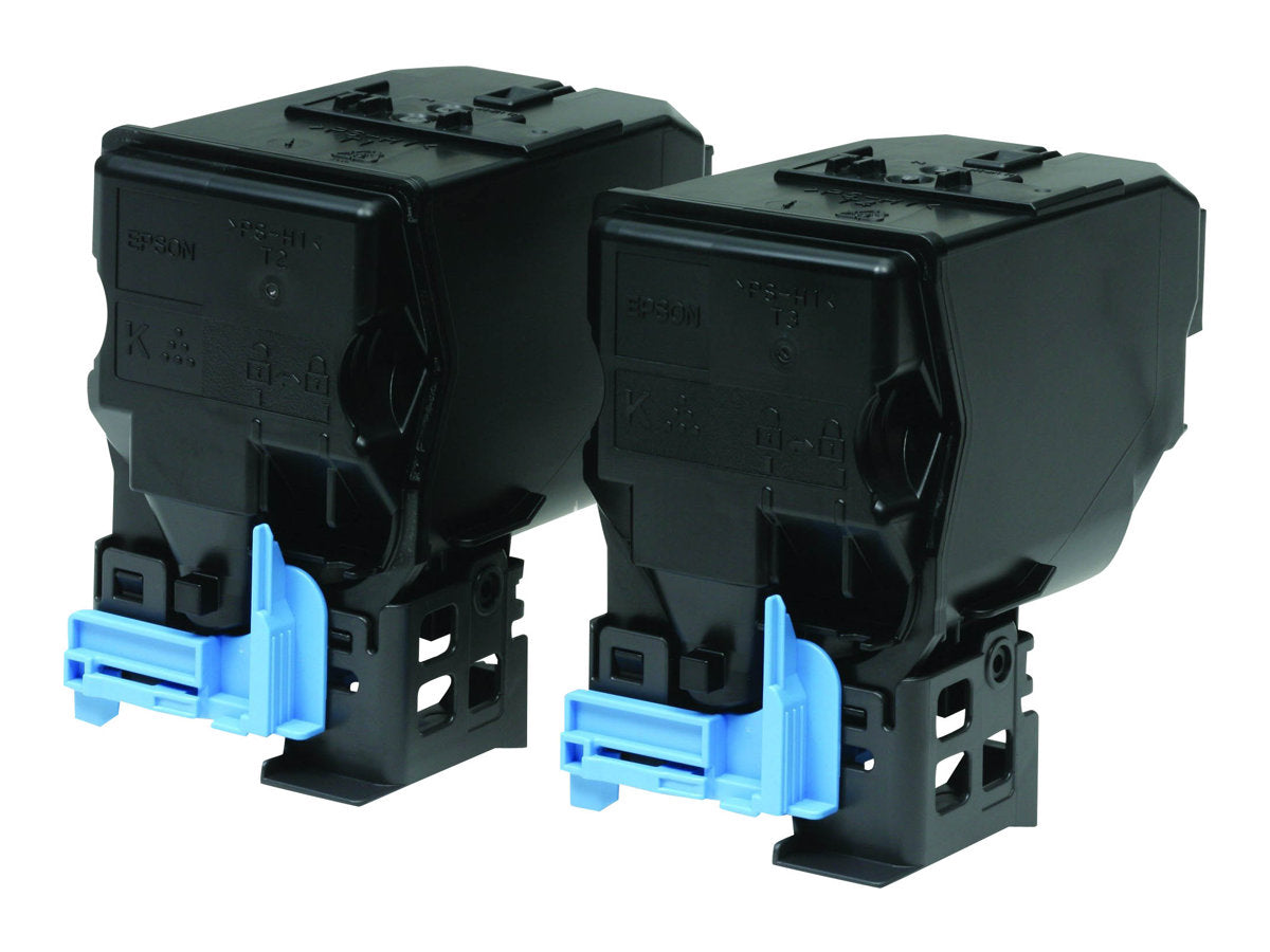 EPSON AL-C3900DN cartouche de toner noir capacité standard 2x 6.000 pages pack de 2