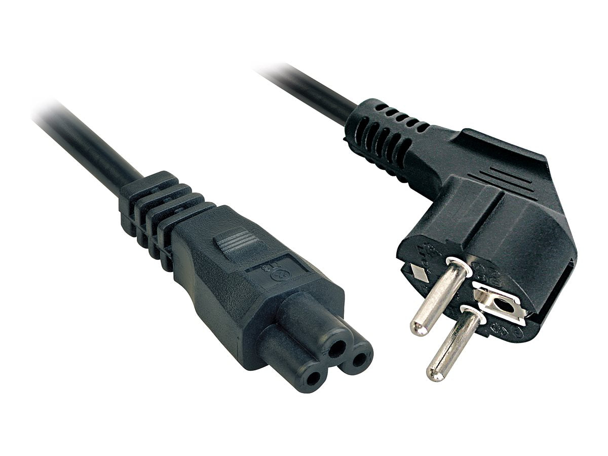 LINDY 2m Schuko to IEC C5 Power Cable