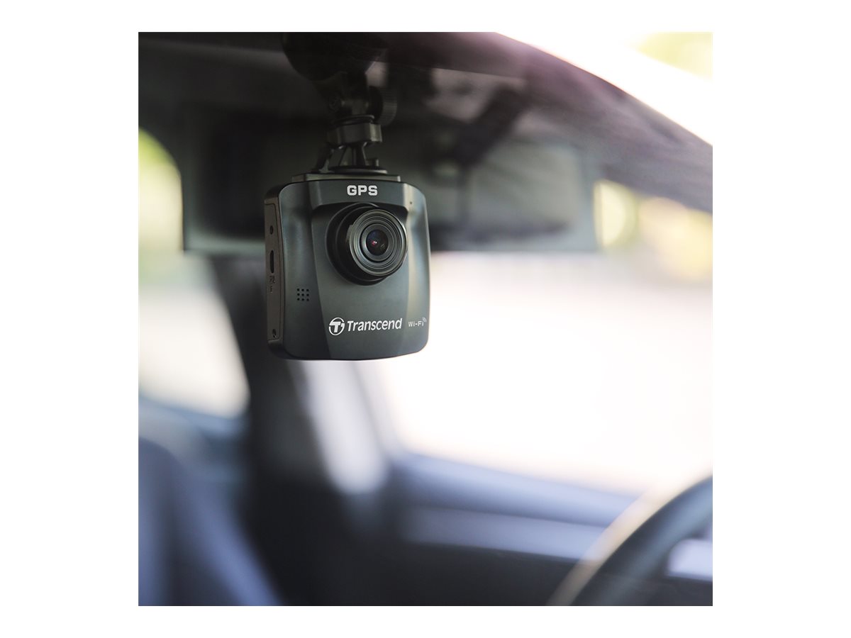 TRANSCEND Dashcam DrivePro 250 64Go Suction Mount GPS