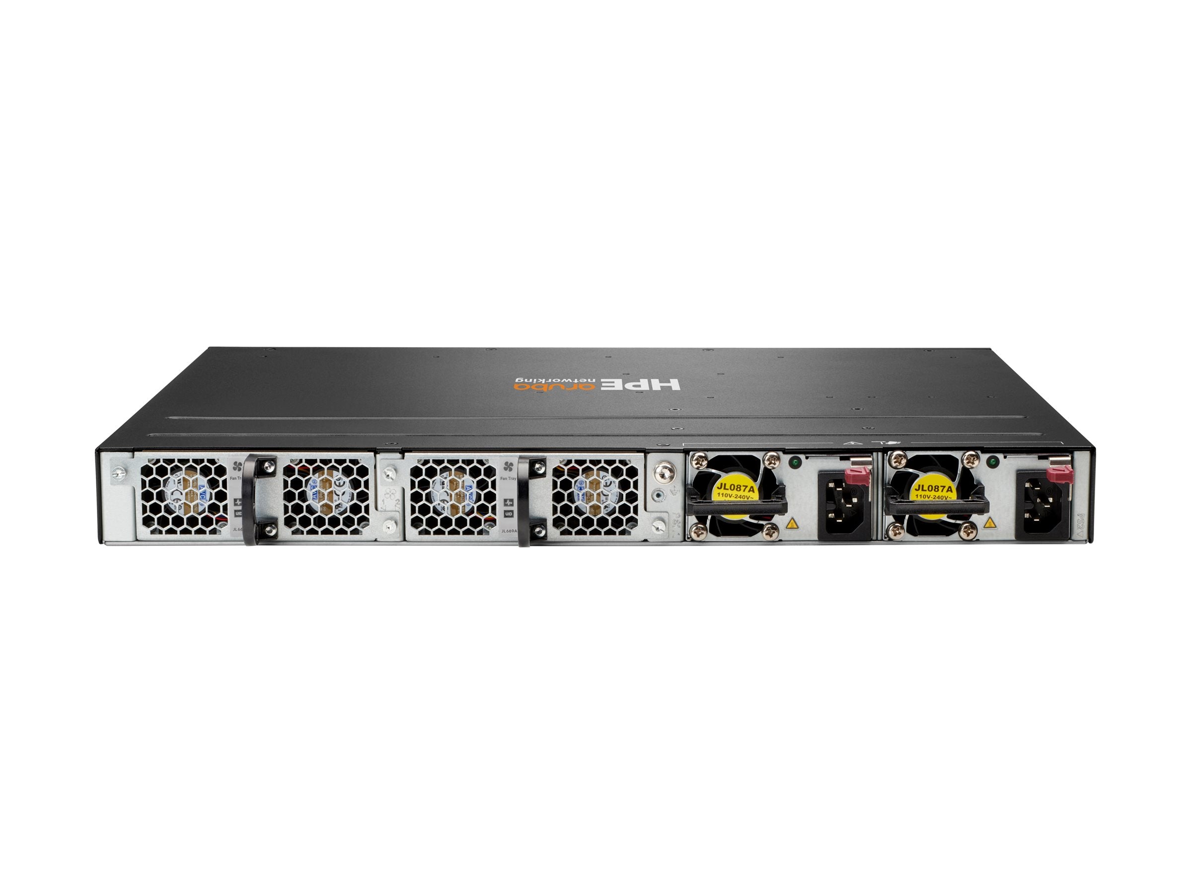HPE Aruba 6300M Switch 24 Port Smart Rate 1/2.5/5/10G Class 6 PoE and 2 Port 50G and 2 Port 25G, Layer 3, Stackable, 1U, One Touch
