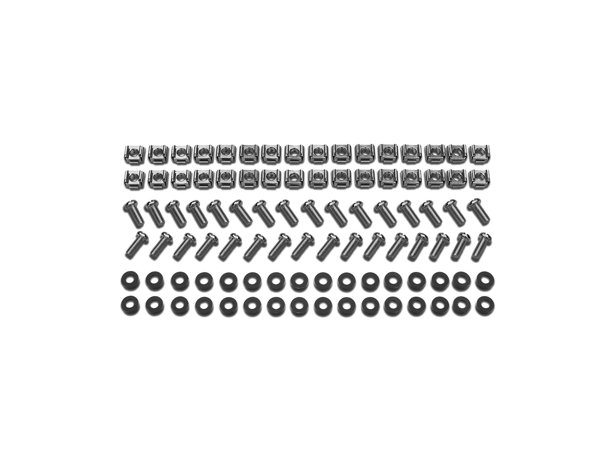 APC KIT DE VISSERIE FIXATION M6 ECROU-CAGE VIS RONDELLES QTE 32