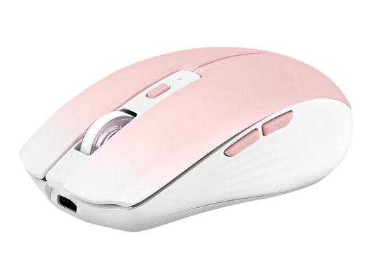TNB GRADIENT - Dual connect rechargeable colorful wireless mouse - pink