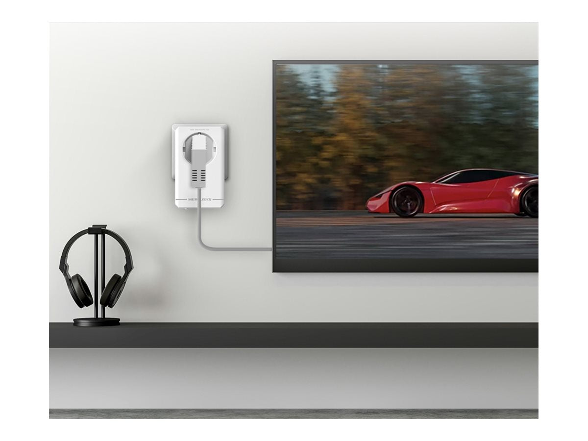 TP-LINK AV1000 Gigabit Passthrough Powerline Starter Kit