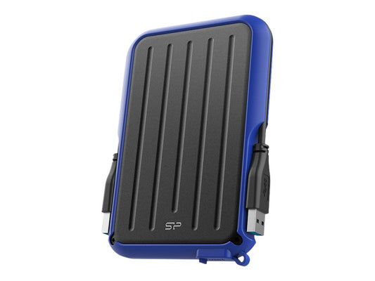 SILICON POWER External HDD Armor A66 2.5p 2To USB 3.2 IPX4 Blue