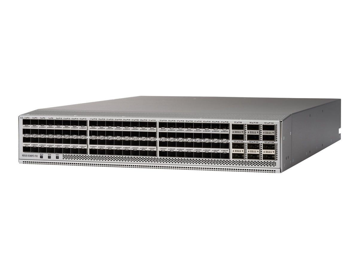 CISCO Nexus 9300w/96p1/10/25G12p100G MACseccapable REMANUFACTURED