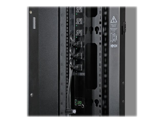 EATON TRIPPLITE 48U SmartRack Wide Standard-Depth Rack Enclosure Cabinet with doors & side panels