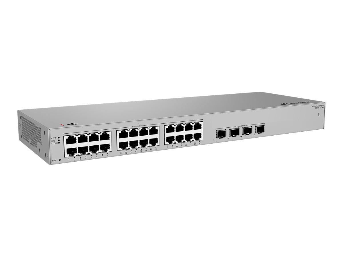 HUAWEI eKit S220S-24T4J Géré L2 Gigabit Ethernet (10/100/1000) 1U Gris