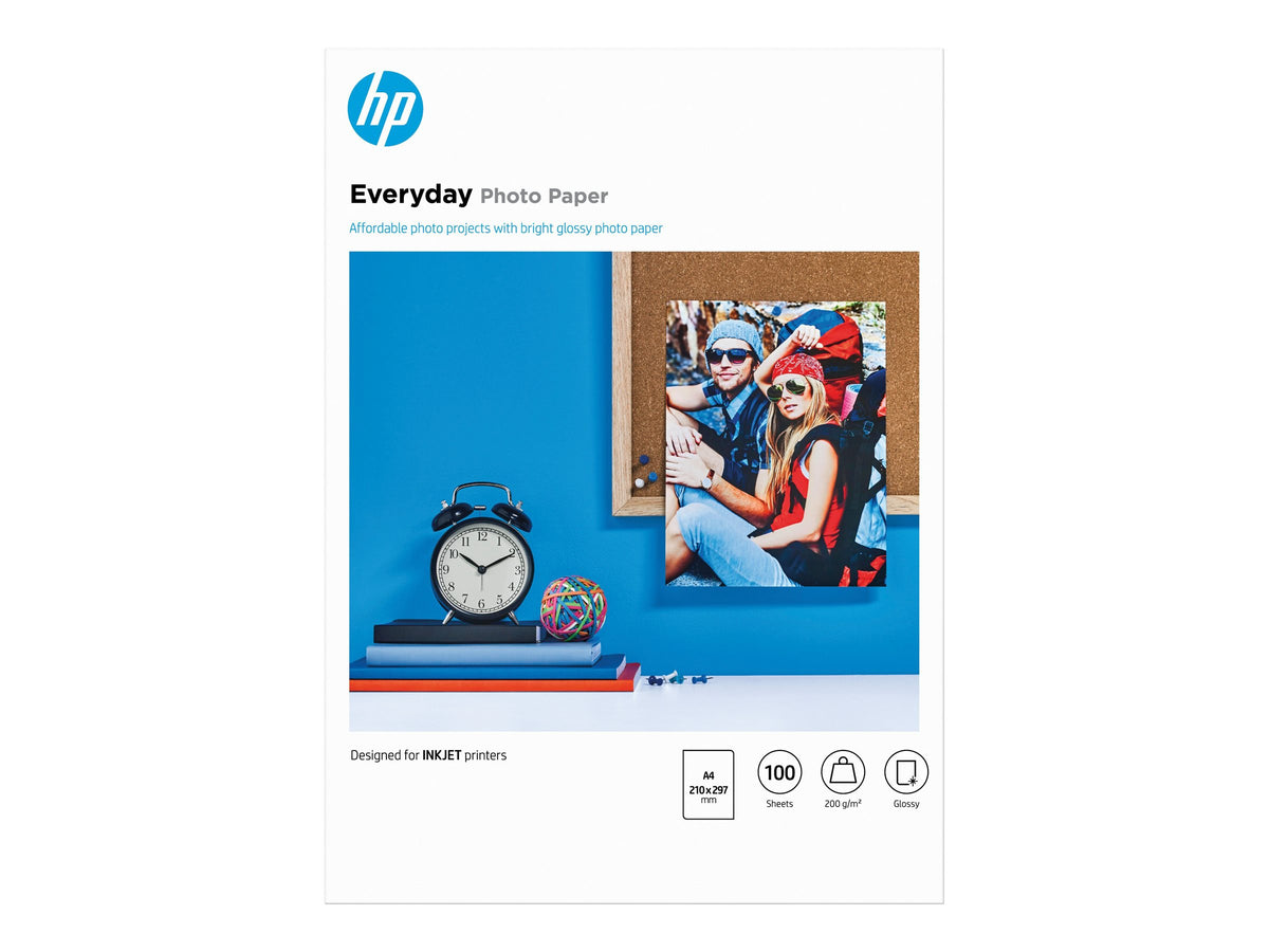 HP original Q2510A Semi-glossy photo paper Ink cartridge 200g/m2 A4 100 sheets 1-pack