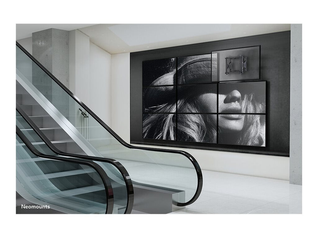 NEOMOUNTS WL95-800BL1 Support mural pour Videowall 42-70p - push-pull - max 35 kg