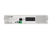 APC Smart-UPS C UPS rack-mountable AC 230V 600Watt 1000VA USB serial output connectors 4 2U Black with APC SmartConnect