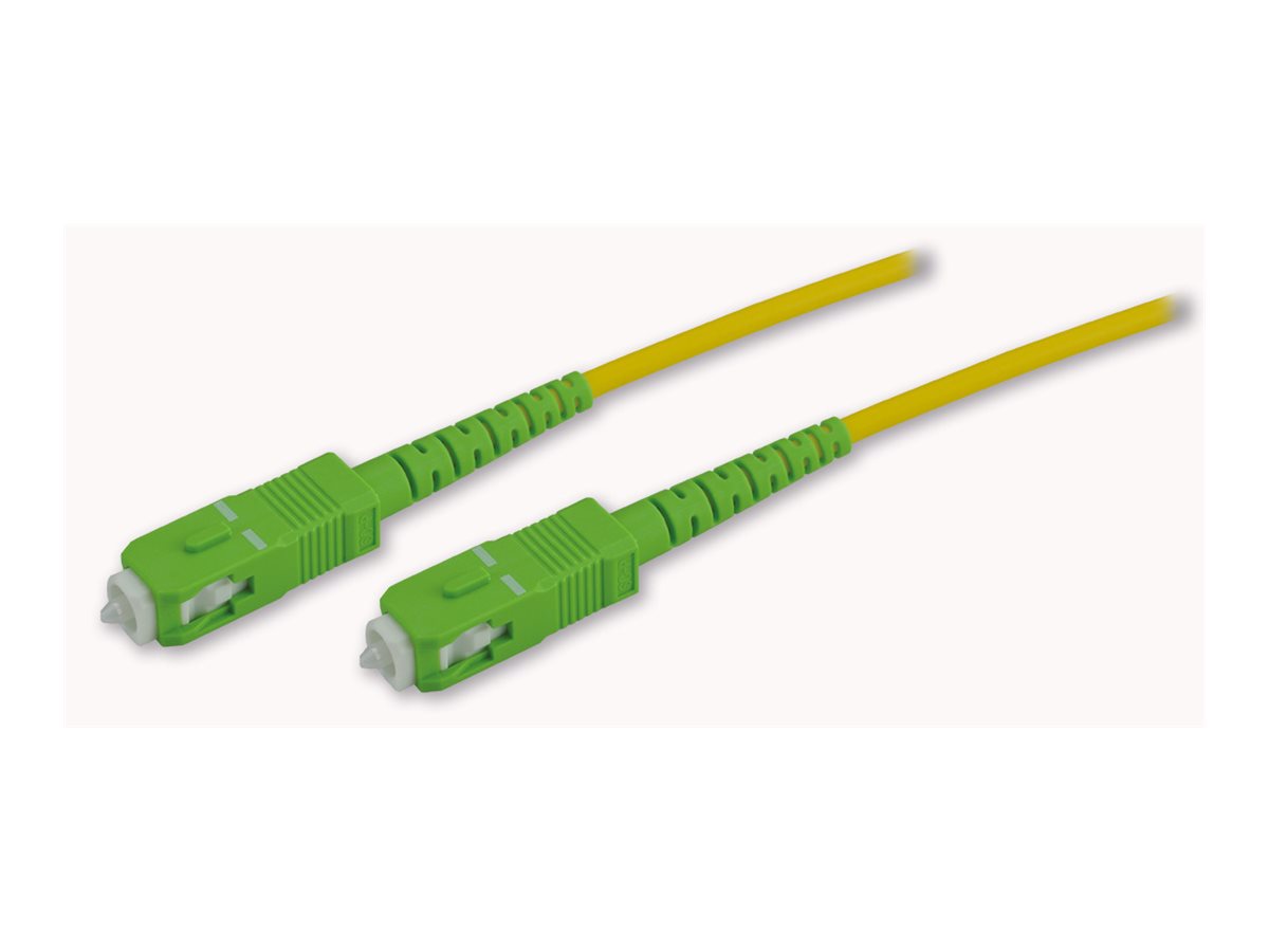 MCL SCAPC/SCAPC monomode simplex optical fiber - 10m