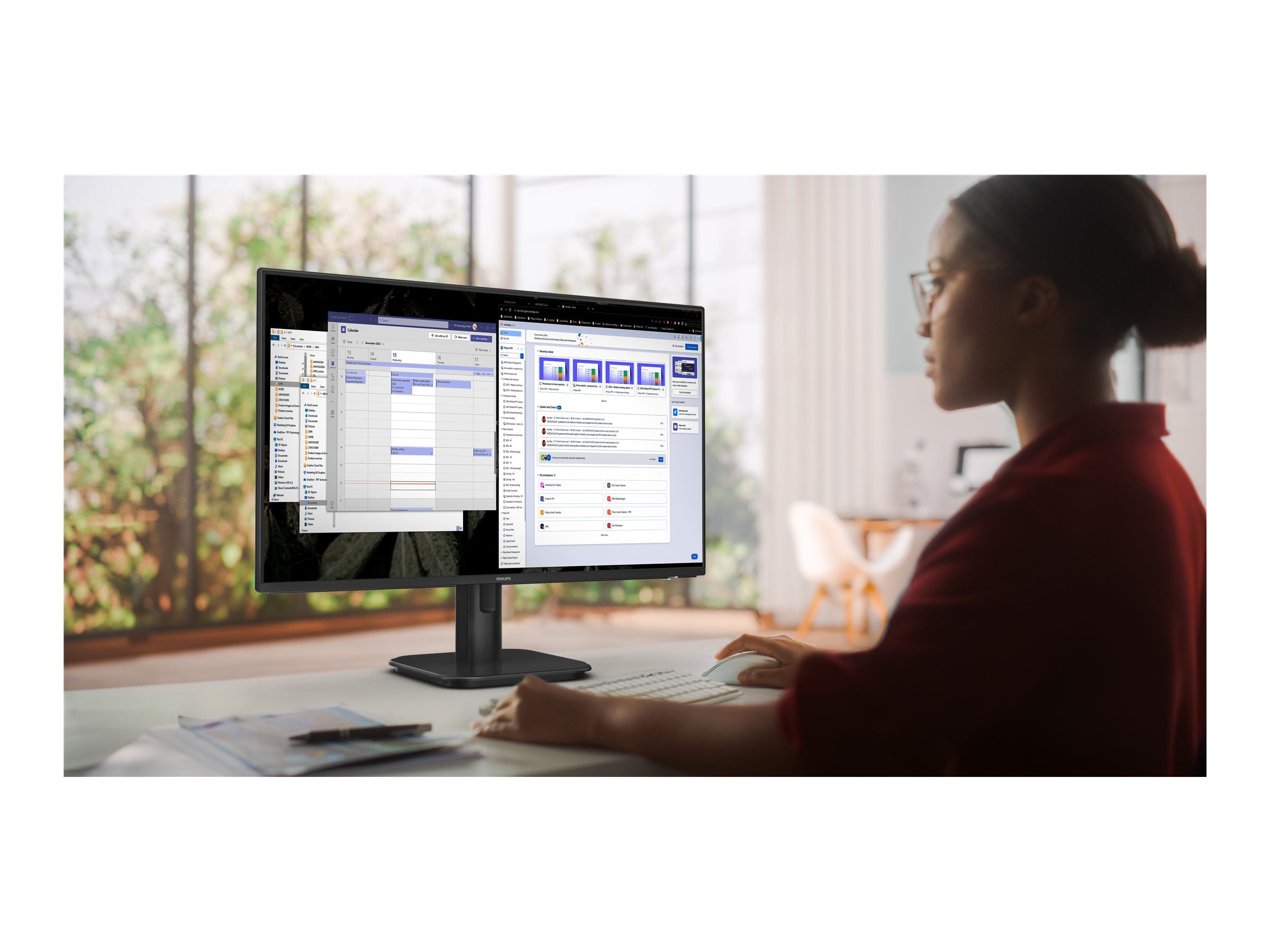 PHILIPS 27E1N1800A/00 27p IPS 4K UHD 60Hz 350cd/m2 4ms 2xHDMI2.0 DP Speakers