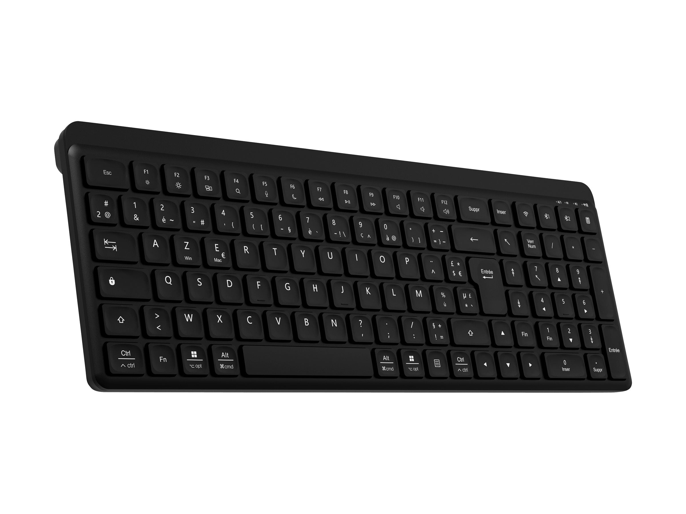TNB SILENT PRO - Clavier sans fil rechargeable ultra silencieux - noir