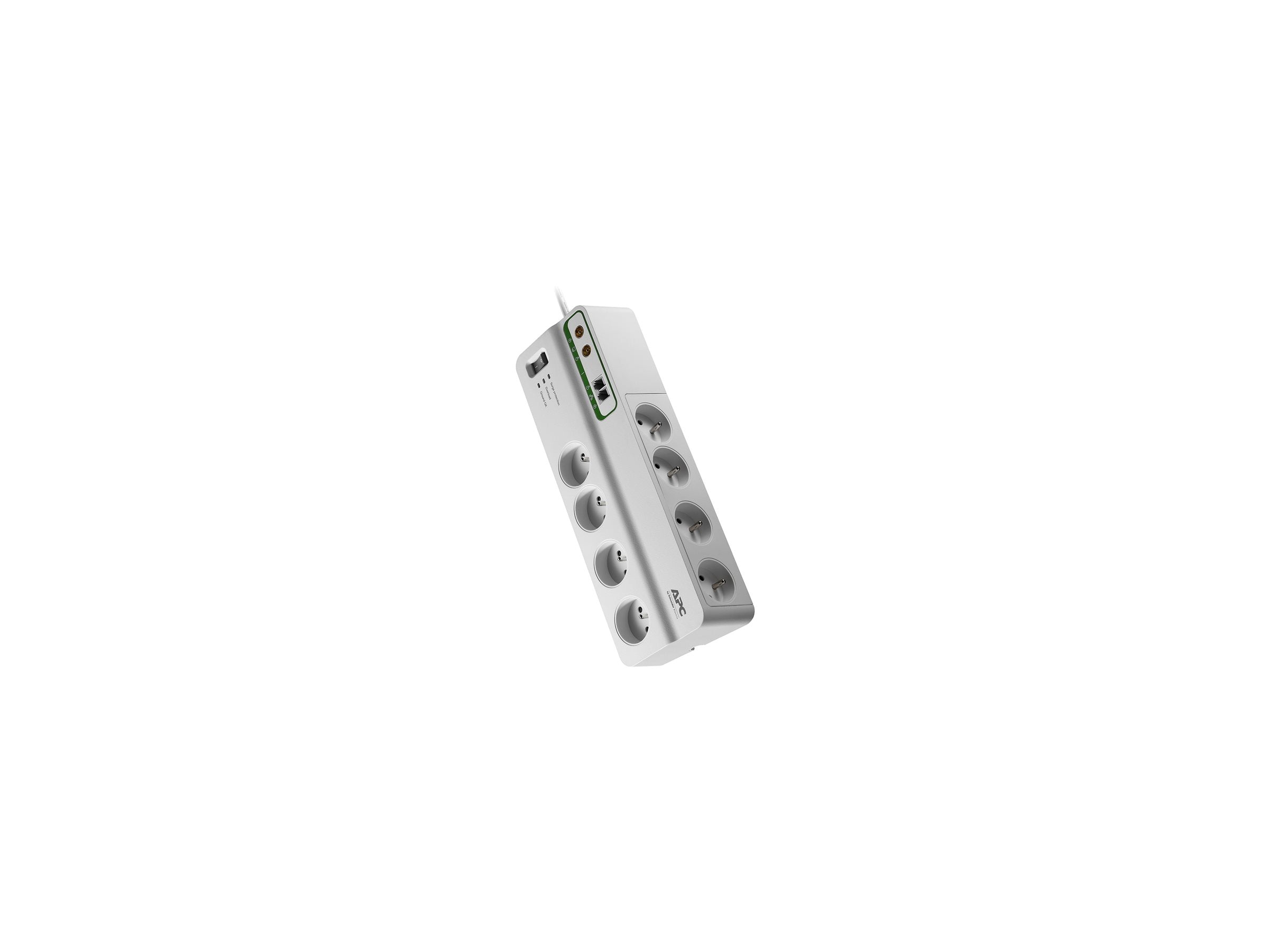 APC Performance SurgeArrest 8 outlets with Phone & Coax Protection 230V France