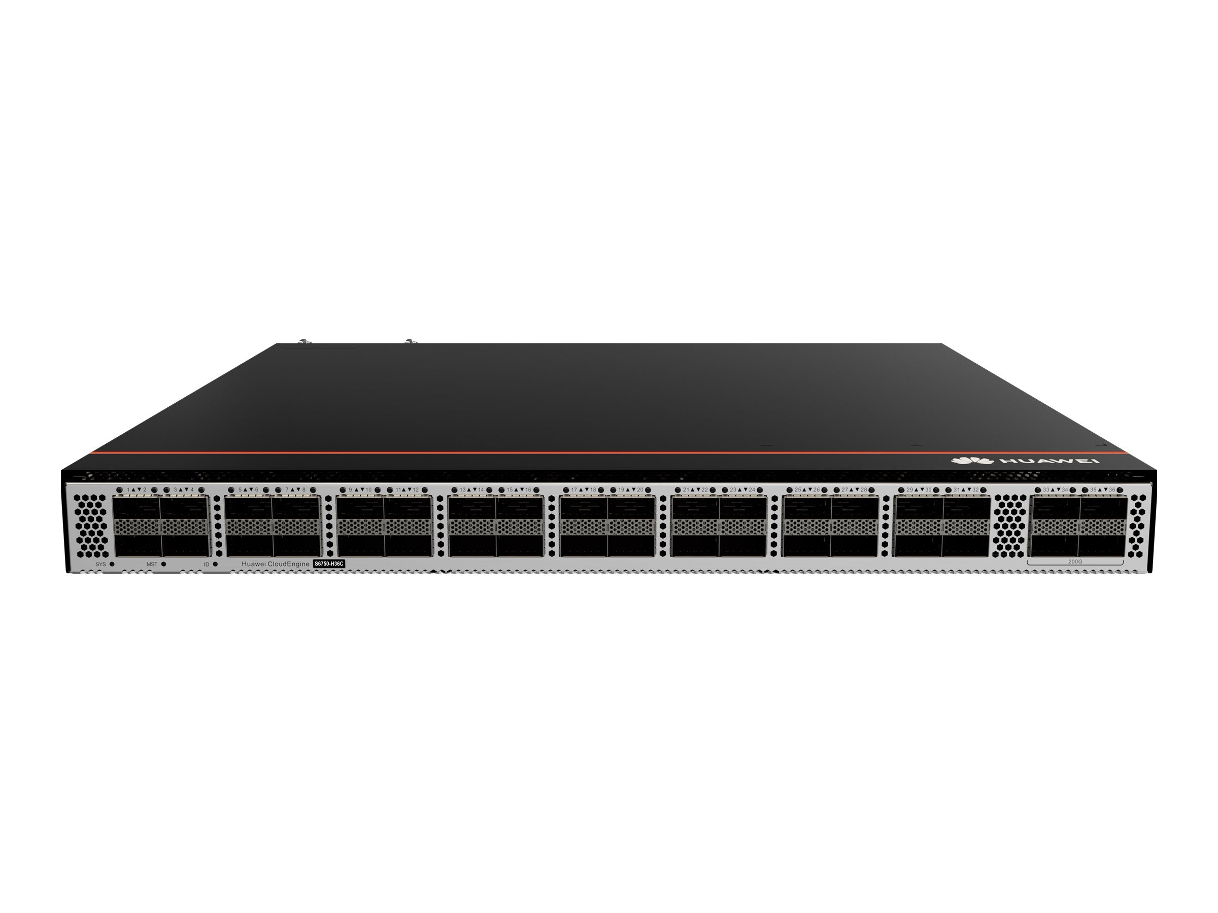 HUAWEI S6750-H36C 36x100GE QSFP28 ports without power module