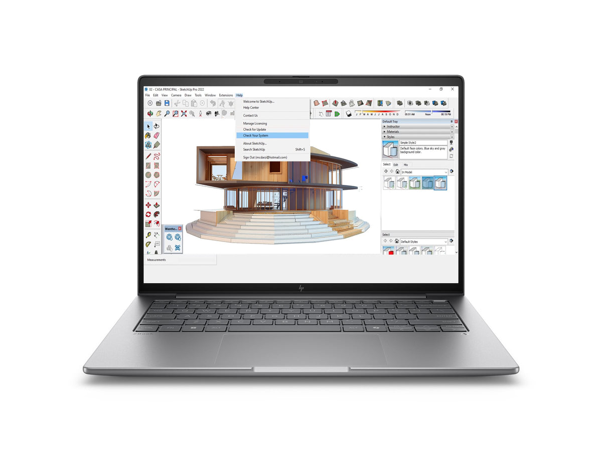 HP ZBook 8 G1i Intel Core Ultra 7 255H 14p WUXGA 32Go 1To Intel Arc 140T W11P 3/3/3
