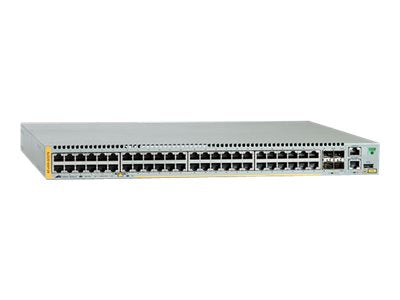 ALLIED 48x10/100/1000BASE-TX PoE+ ports 2xSFP+ ports 2xSFP+/Stack ports 1xExpansion module and dual hotswap PSU bays