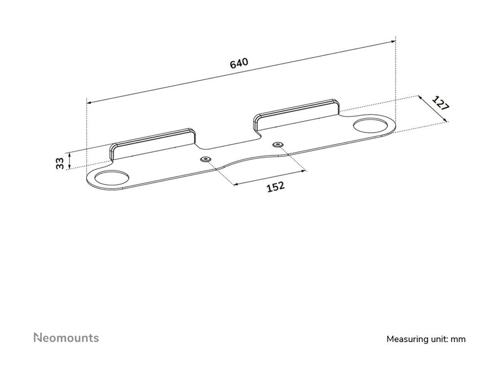 NEOMOUNTS NERO Quadruple monitor arm 10-32p