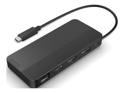 LENOVO - Station daccueil - USB-C - HDMI, DP - 1GbE - 100 Watt - ThinkRed