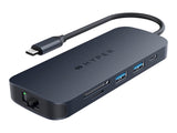 TARGUS HyperDrive EcoSmart Gen.2 Universal USB-C 8-in-1 Hub w 140 W PD3.1 Power Pass-thru