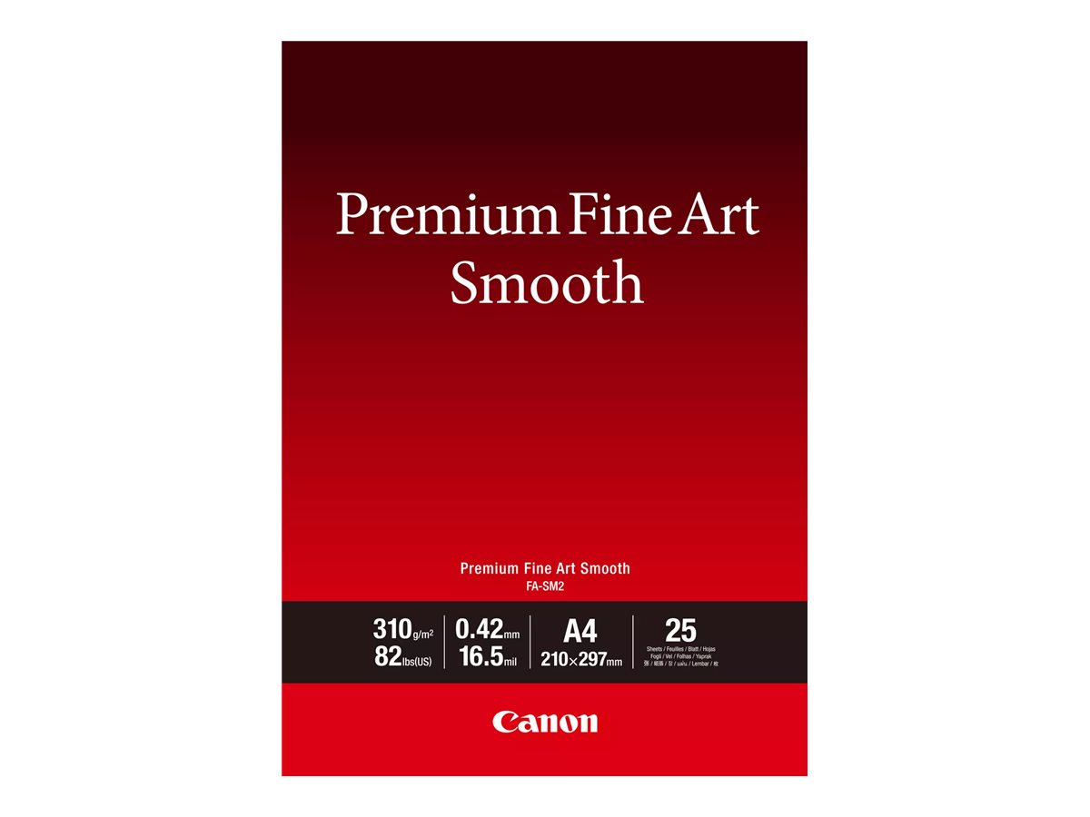 CANON FA-SM2 A4 25Sheets Premium Fine Art Smooth Paper
