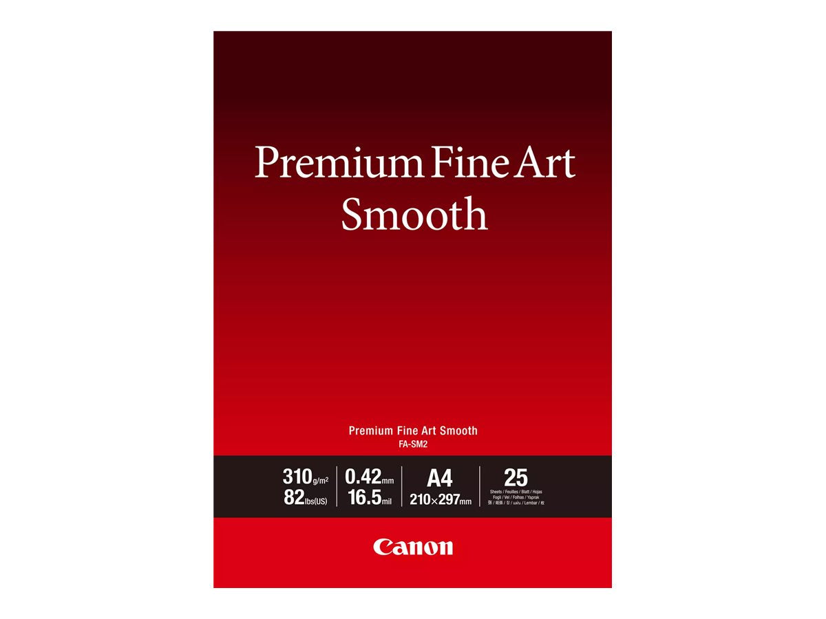 CANON FA-SM2 A4 25Sheets Premium Fine Art Smooth Paper