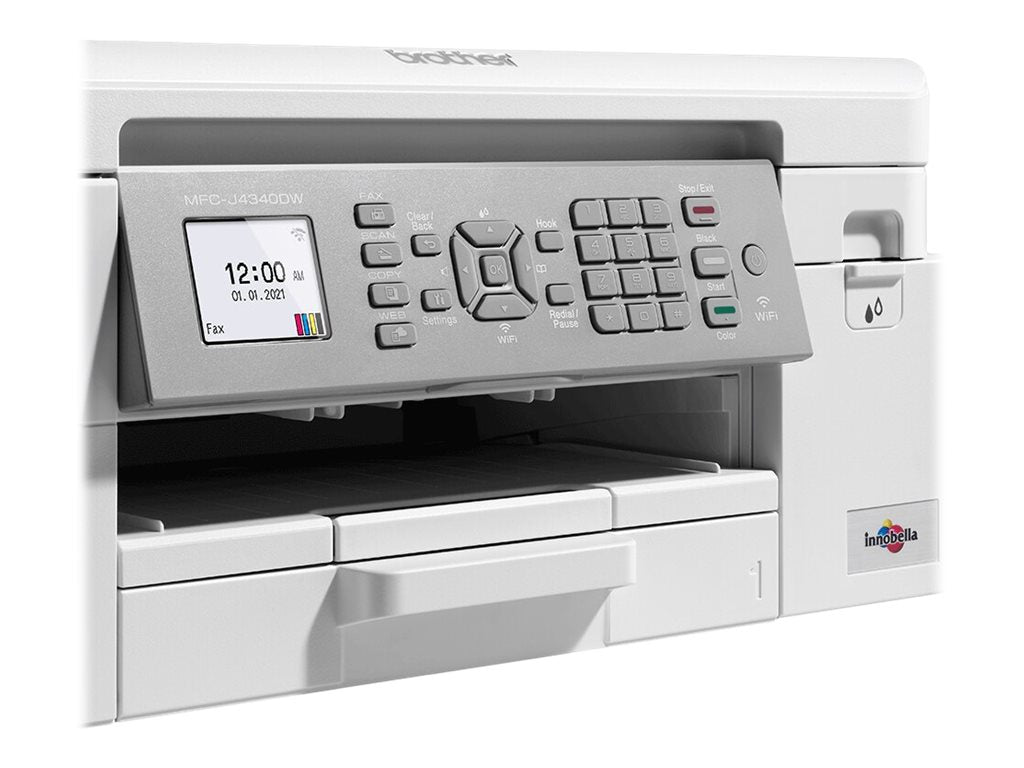 BROTHER MFCJ4340DWE ECOPRO Inkjet Multifunction Printer 4in1 20/19ppm 1200x2400dpi (P)