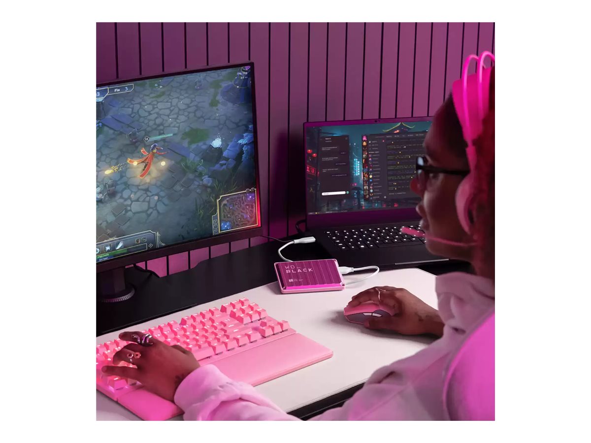 WD Black P10 Game Drive 4To Pink