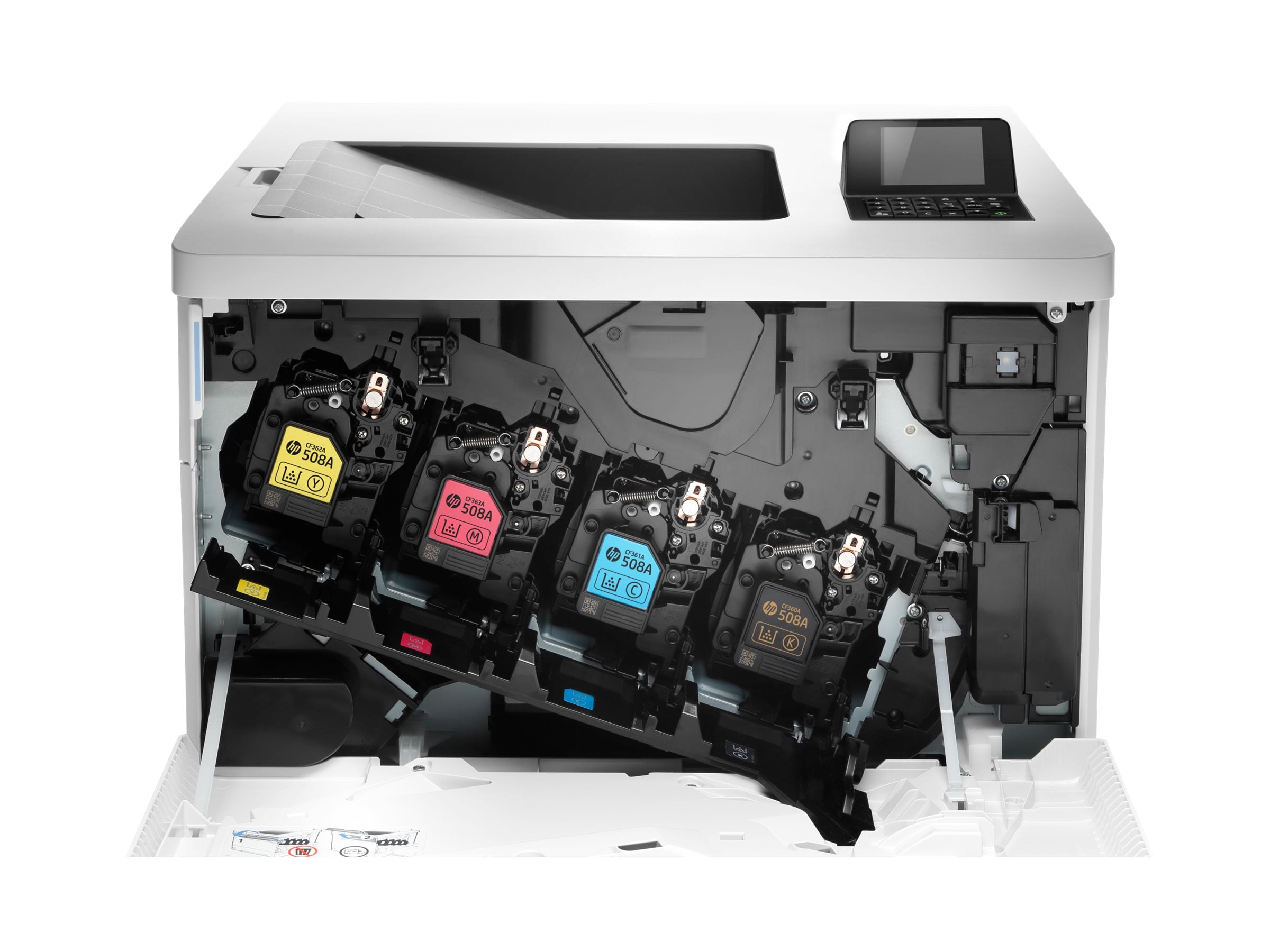 HP Color LaserJet Enterprise M554dn produit neuf emballage abimé A4 color laser USB 33ppm (P)