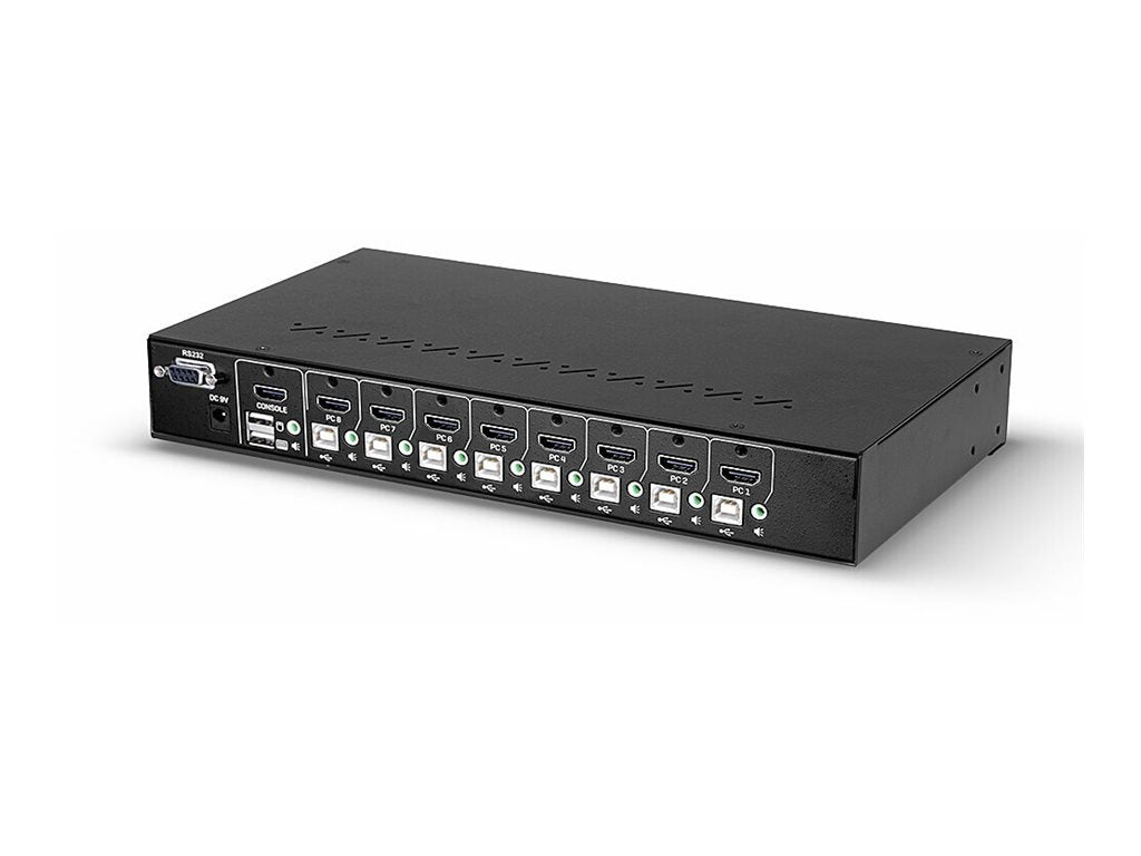 LINDY 8 Port HDMI 4K60 USB 2.0 & Audio KVM Switch