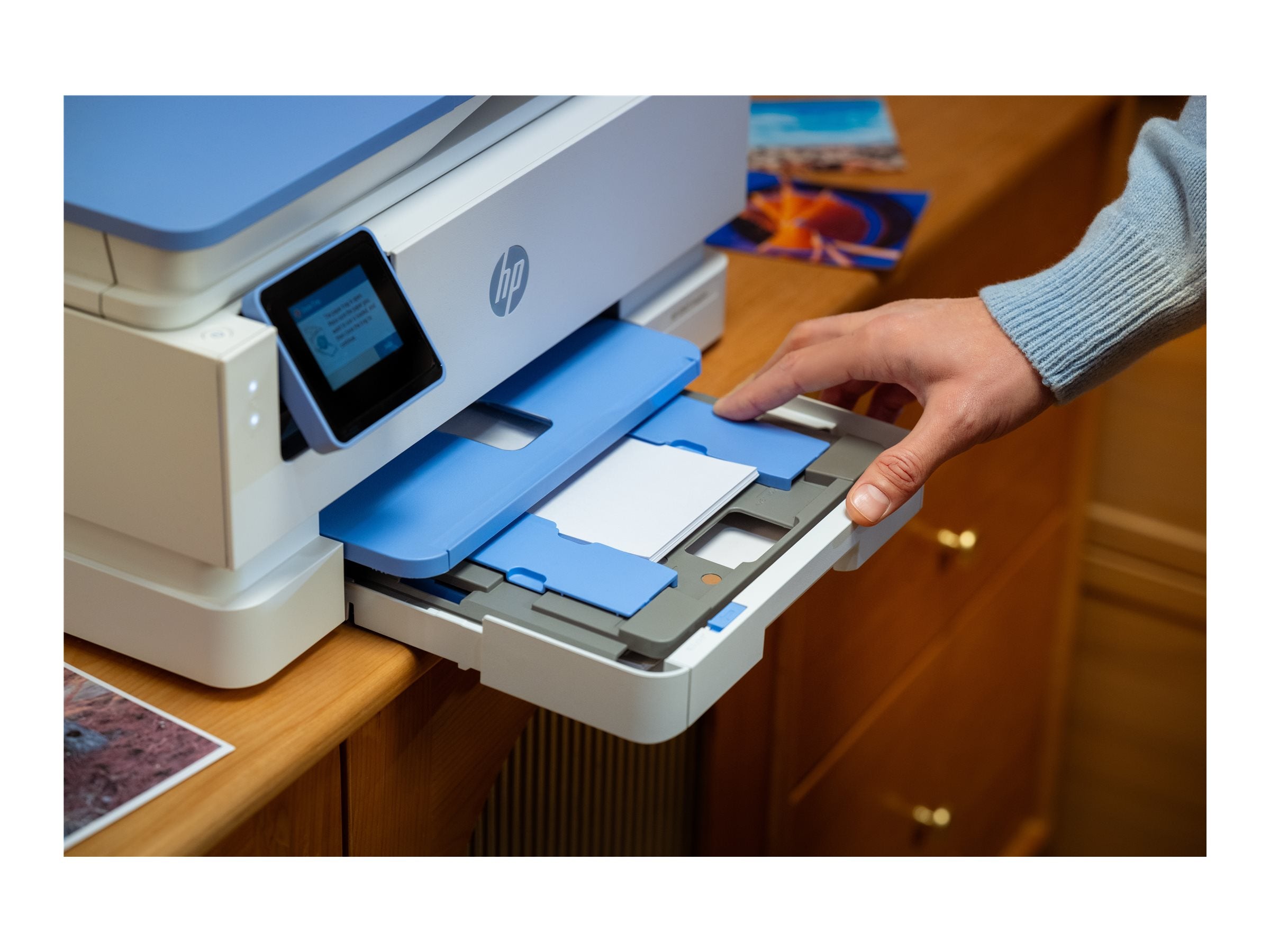 HP Envy Photo 7931 All-in-One Color Inkjet 10ppm Print Scan Copy Photo Printer USB 2.0 Wi-Fi ADF