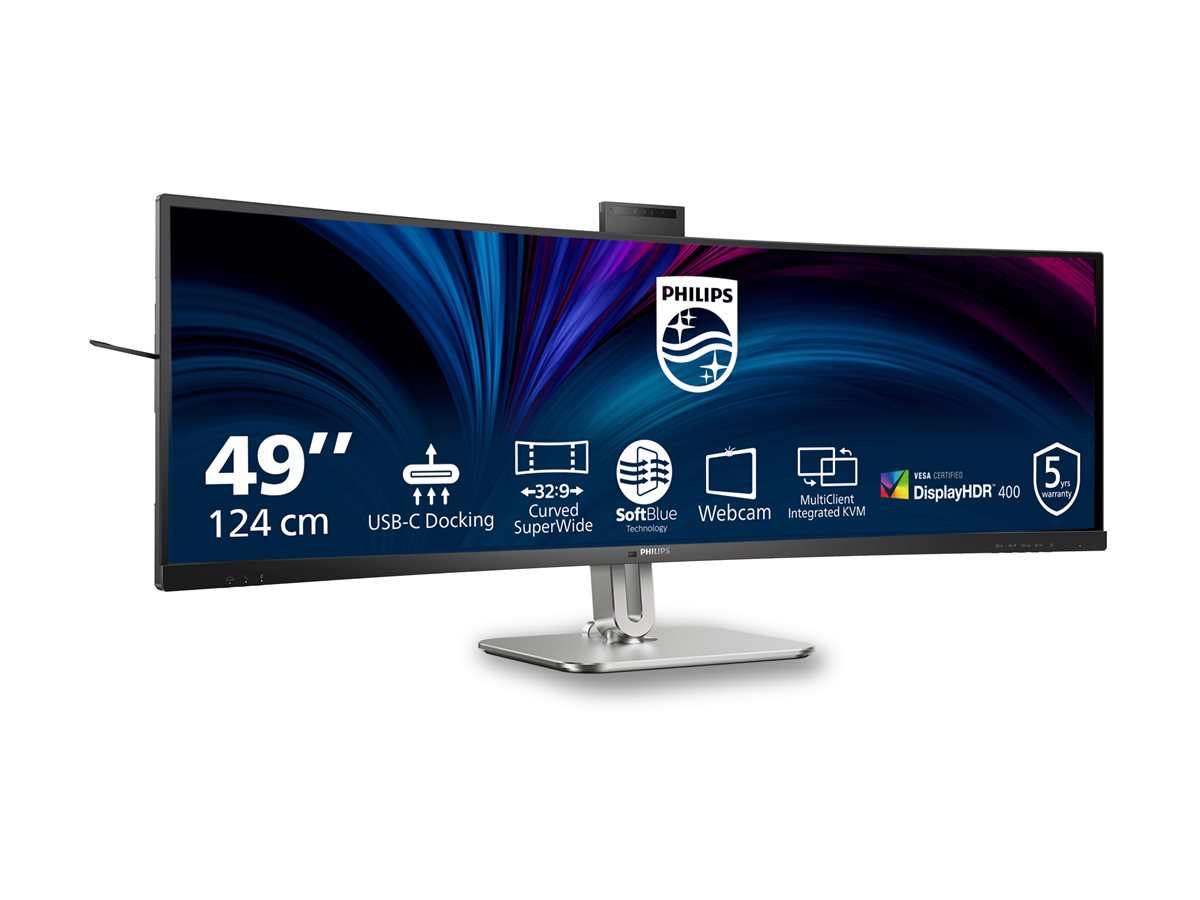 PHILIPS 49B2U6900CH/00 48.8p 5120x1440 VA Curved 1800R H/A 130mm SUPERWIDE USB-C 75Hz DP 2xHDMI USB HUB SPEAKERS