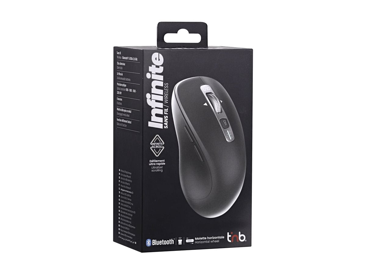 TNB INFINITE - Dual Wheel Wireless Mouse
