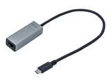 I-TEC USB-C Metal 2.5Gbps Ethernet Adapter 1x USB-C to RJ-45 LED compatible with Thunderbolt 3