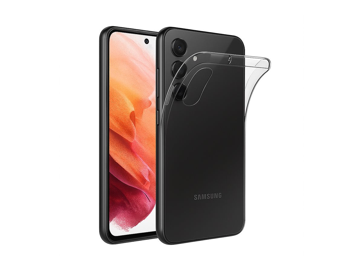 TNB Coque silicone pour Samsung Galaxy A54 - transparent
