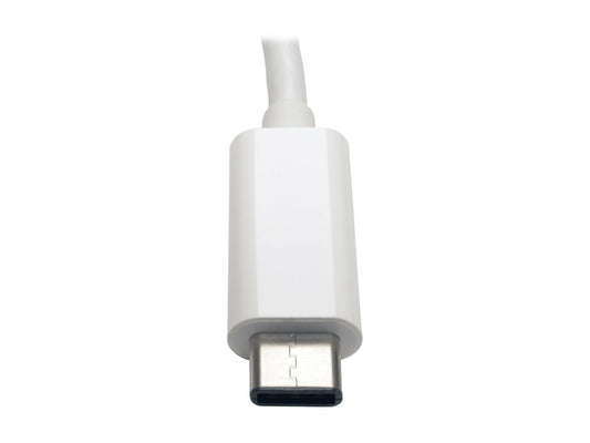 EATON TRIPPLITE USB-C to Gigabit Network Adapter Thunderbolt 3 Compatibility White