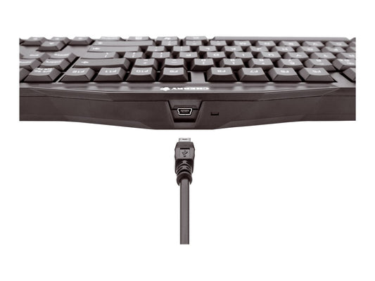 CHERRY Clavier MX-Board 3.0 mécanique Brown Switch 105 touches + 4 touches de raccourcis USB noir
