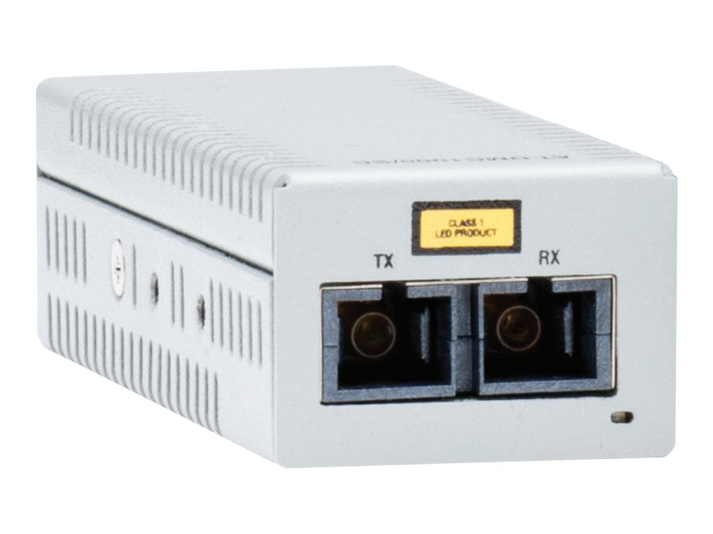 ALLIED Desktop Mini Media Converter 100TX to 100FX LC Connector