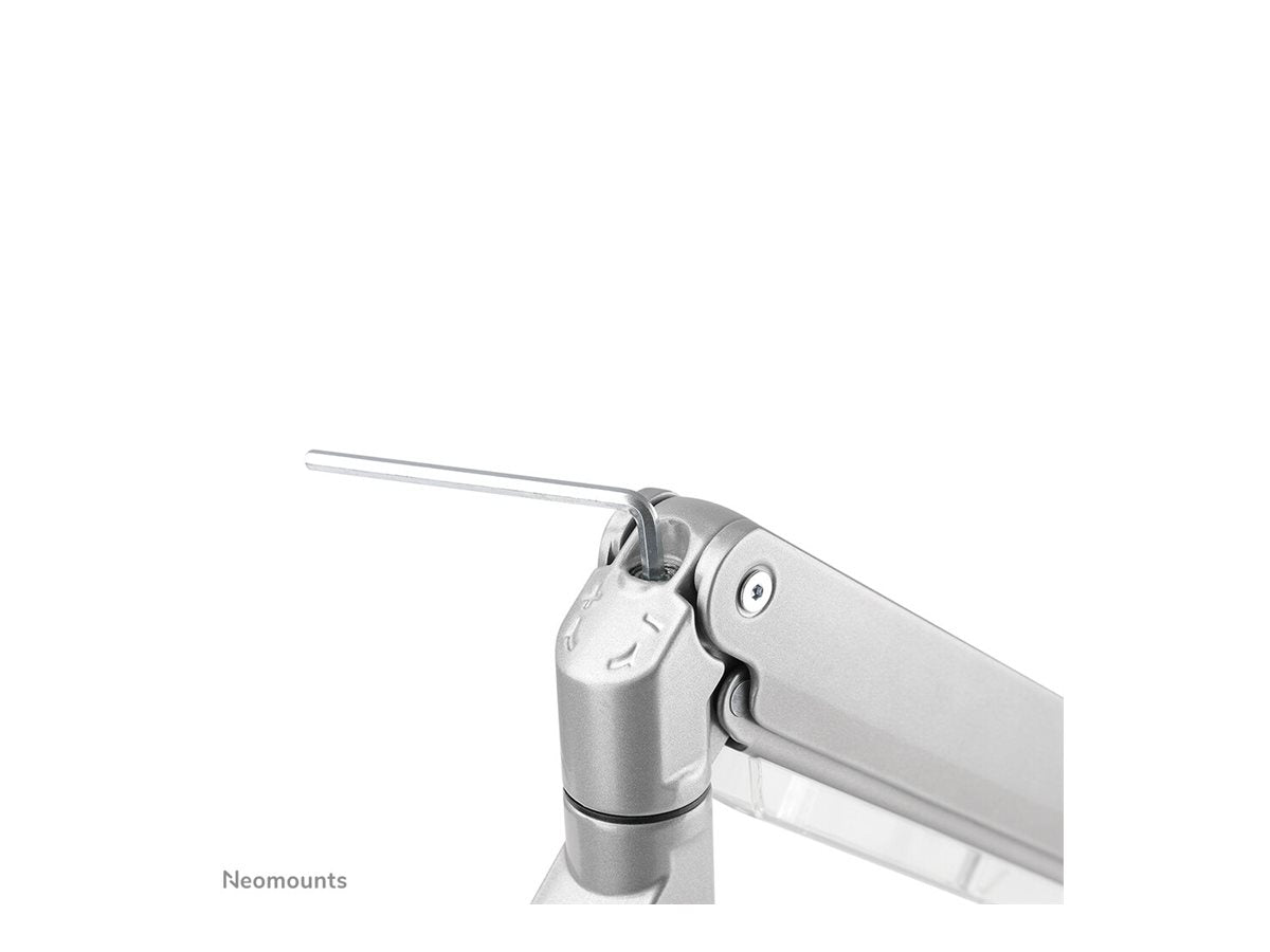 NEOMOUNTS NM-D775SILVERPLUS Support décran à fixer 10-49p - ressort à gaz - Topfix - arrêt 180