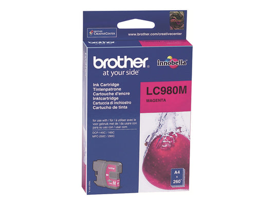 BROTHER CARTOUCHE ENCRE MAGENTA (300 PAGES) POUR DCP145C-165C, MFC250C-290C