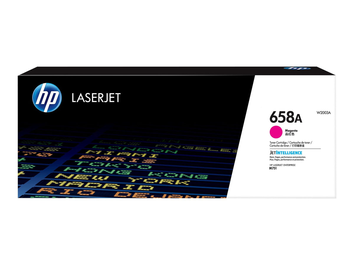 HP 658A Magenta LaserJet Toner Cartridge