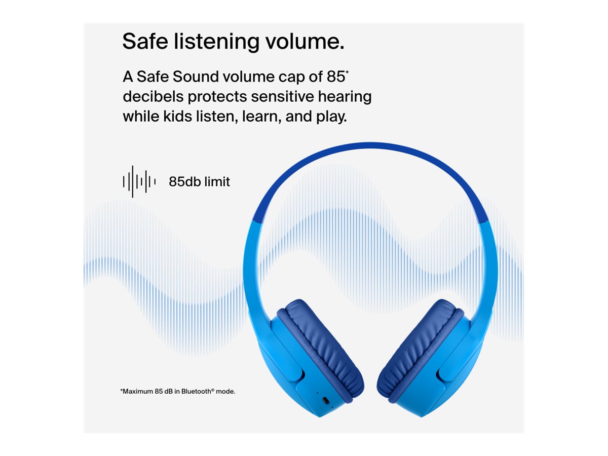 BELKIN Soundform Mini Kids Headphones Blue