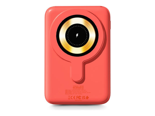 URBAN FACTORY MAGNEE Power Wireless Magnetic Universal Powerbank 10.000mAh Neon Orange