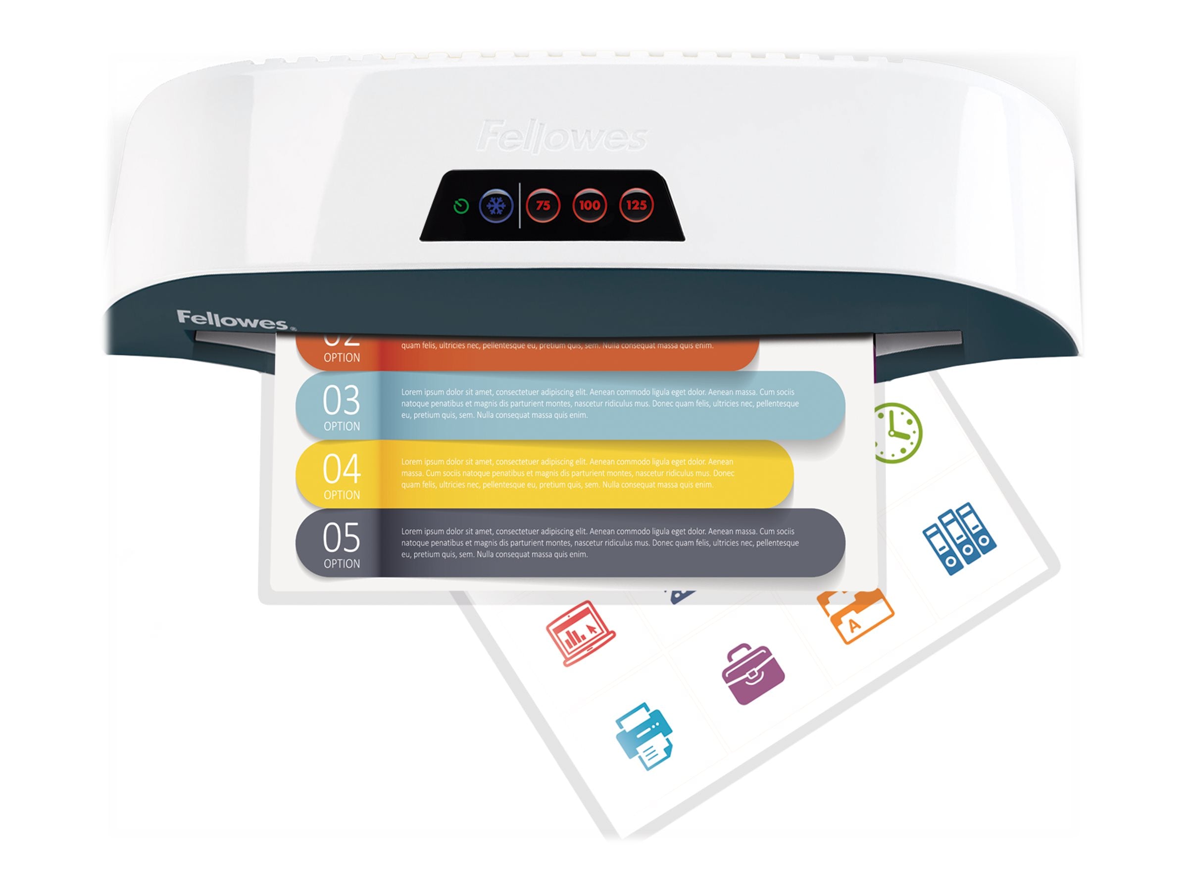 FELLOWES FEUILLE DE  NETTOYAGE POUR PLASTIFIEUSES X10