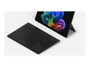 MICROSOFT Surface - Keyboard Flex - Typecover Flex - Trackpad - Encoche Pen - Surface Pro 8/9/10/11/12 Copilot Ready - AZERTY - Noir