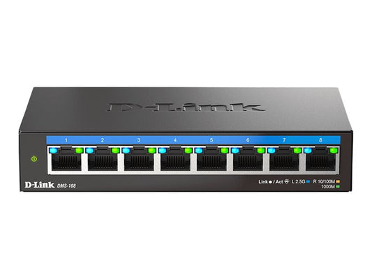 D-LINK Switch 8ports Multigigabit 2.5Gps