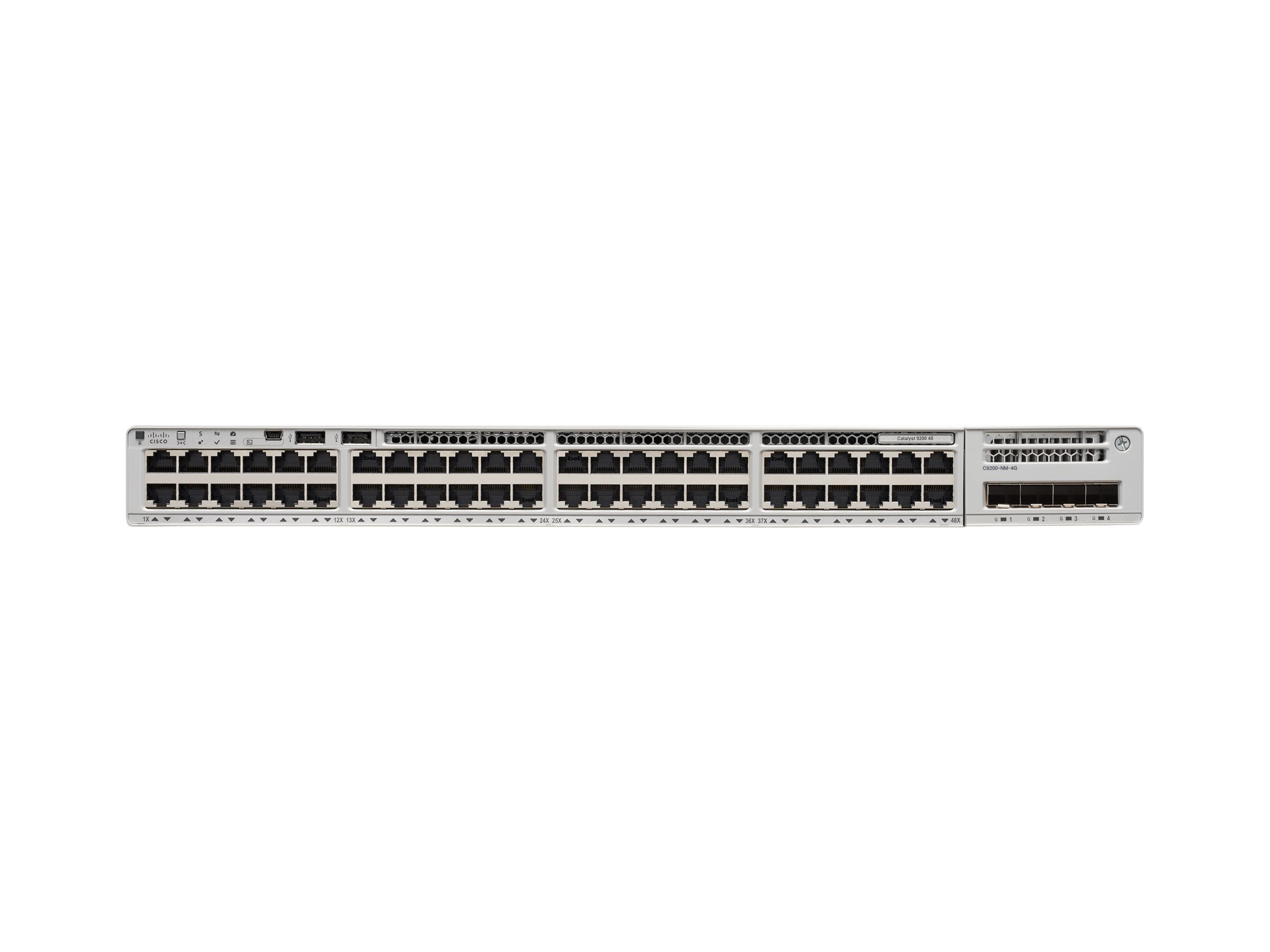 CISCO Catalyst 9200 48-port data only Network Advantage DNA subscription required